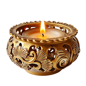 Golden Bee Harmony Candle