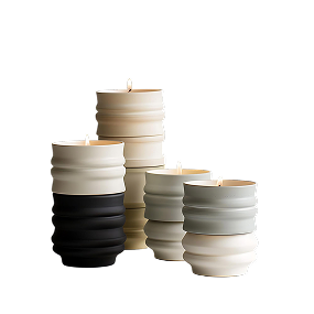 Minimalist Ceramic Container Candle